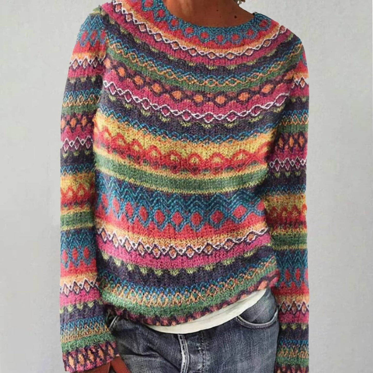 Emma | Comfortable Retro Sweater