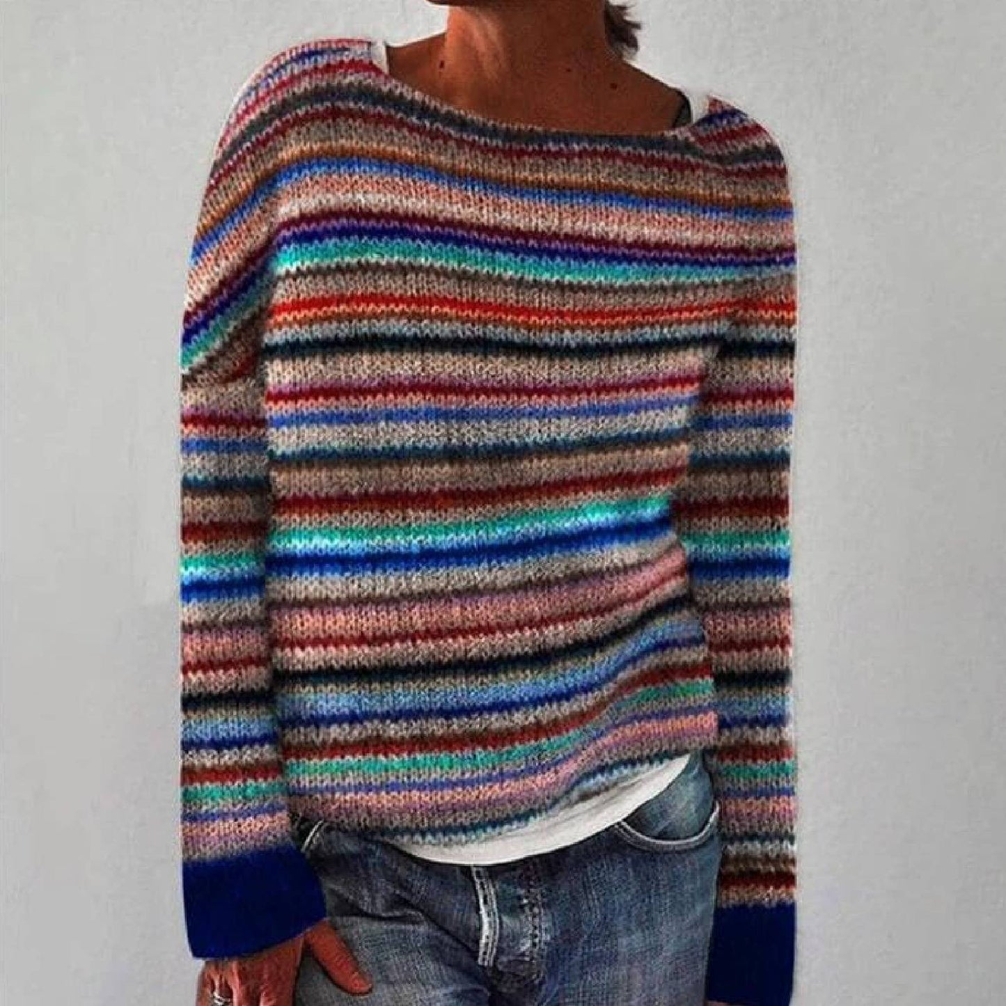 Ella | Comfortable Retro Sweater