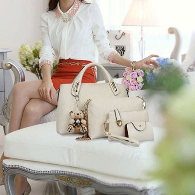 Sophia Luxe Set | Chic 4-Piece Handbag Collection