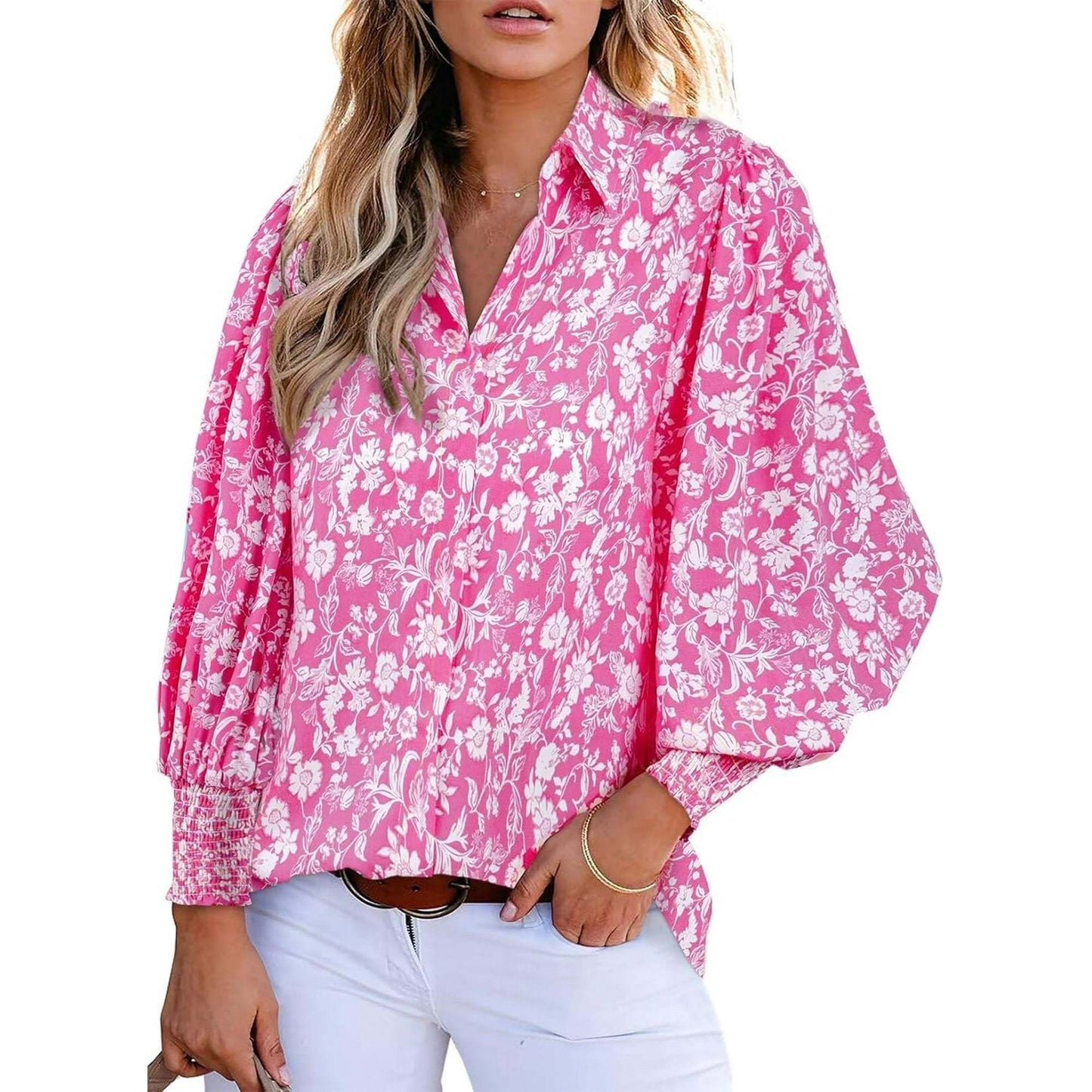 Charie | Elegant Paisley Blouse