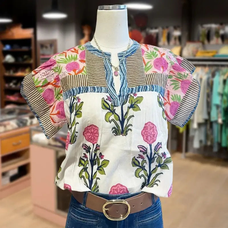 Uriella | Airy Boho Blouse That Doesn’t Hug Tight