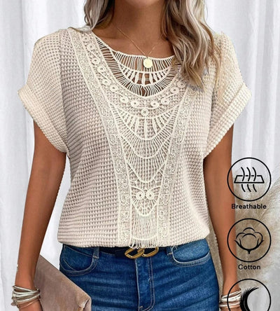 Clio | Elegant Knitted Top Featuring Exquisite Details