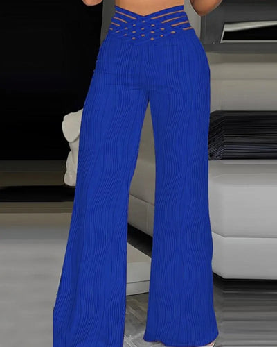 Emma | Cozy Wide Leg Trousers