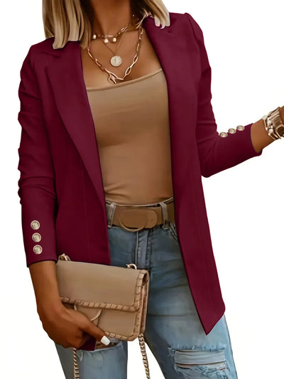 Layla | Chic Open Front Jacket