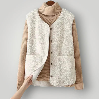 Layla | Stylish Multi-Functional Wool Vest