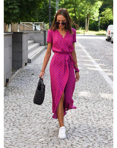 Samantha | Chic Floral Elegance Dress