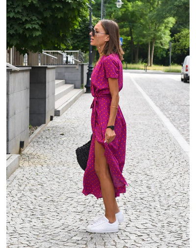 Samantha | Chic Floral Elegance Dress