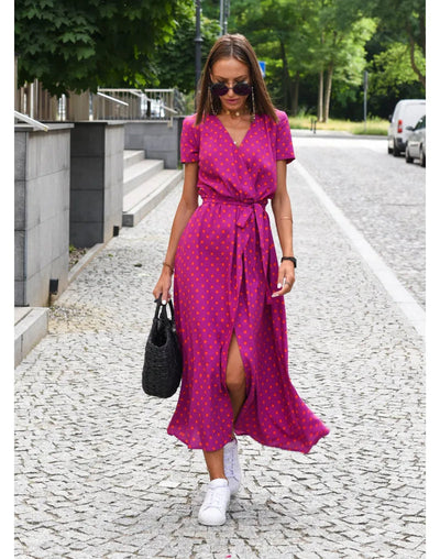 Samantha | Chic Floral Elegance Dress