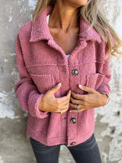 Ella | Chic Wool Blend Jacket with Lapels