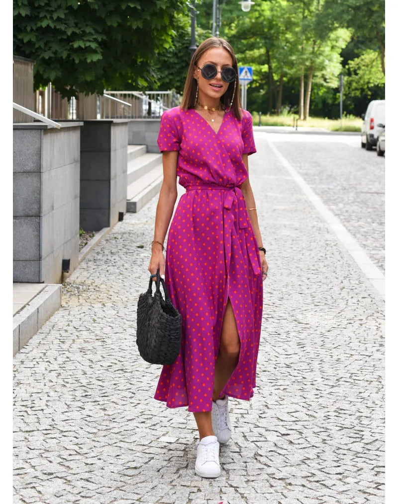 Samantha | Chic Floral Elegance Dress