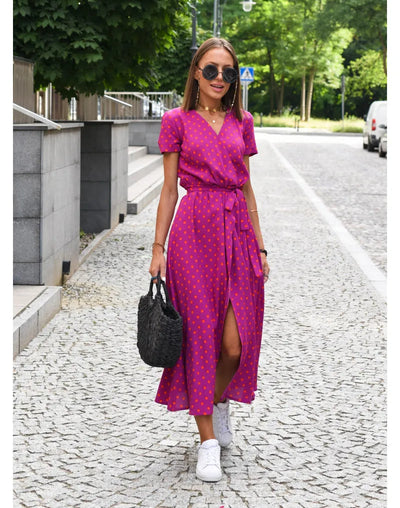 Samantha | Chic Floral Elegance Dress