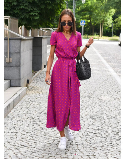 Samantha | Chic Floral Elegance Dress