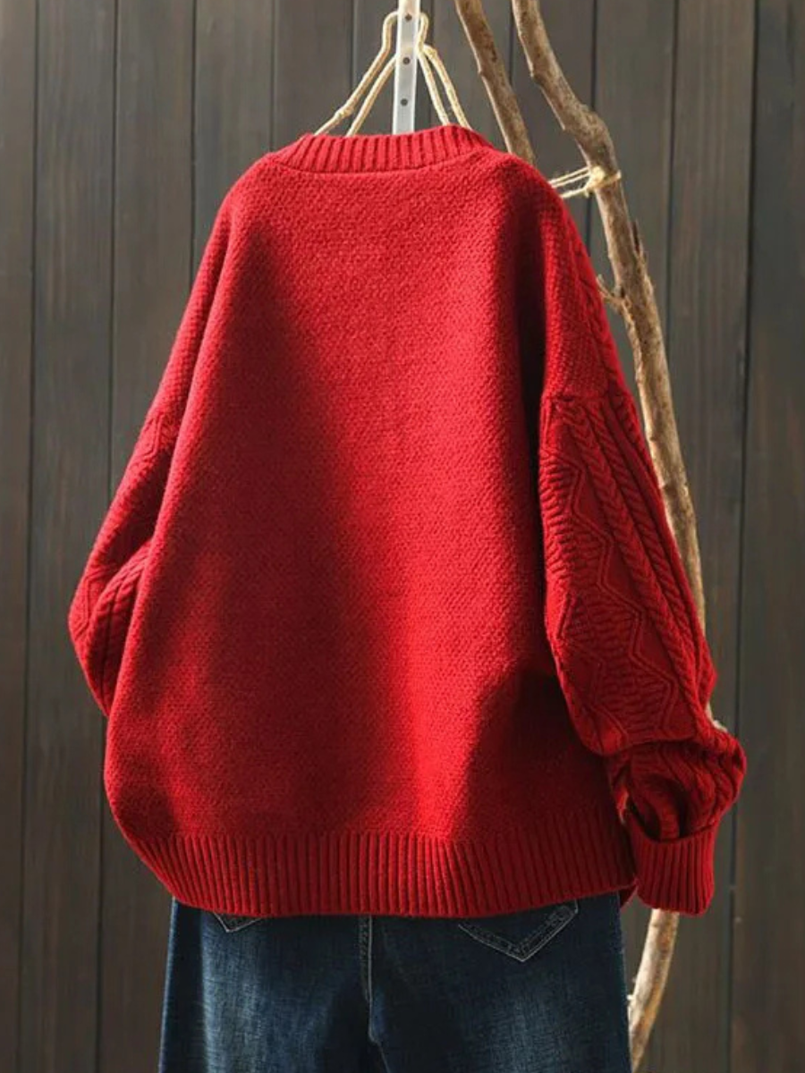 Lorenza - Cable Knit Cardigan
