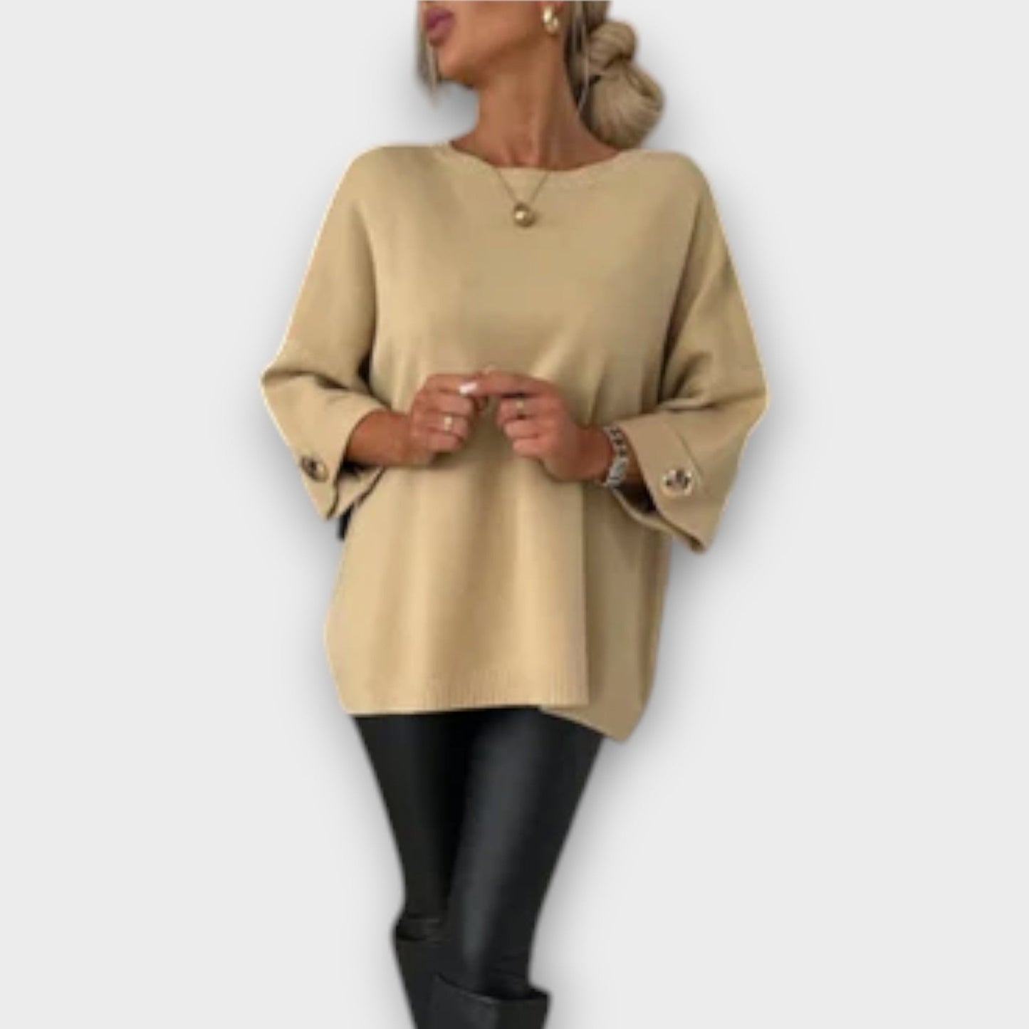 Brianna | Elegant Sweater Blouse
