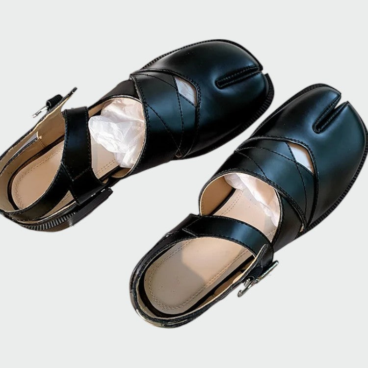Gaby - Tabi Strap Mary Jane Shoes