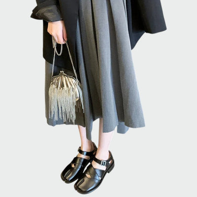 Gaby - Tabi Strap Mary Jane Shoes