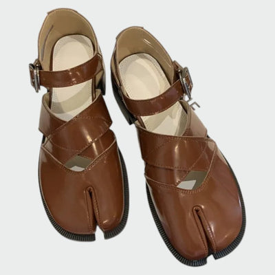 Gaby - Tabi Strap Mary Jane Shoes