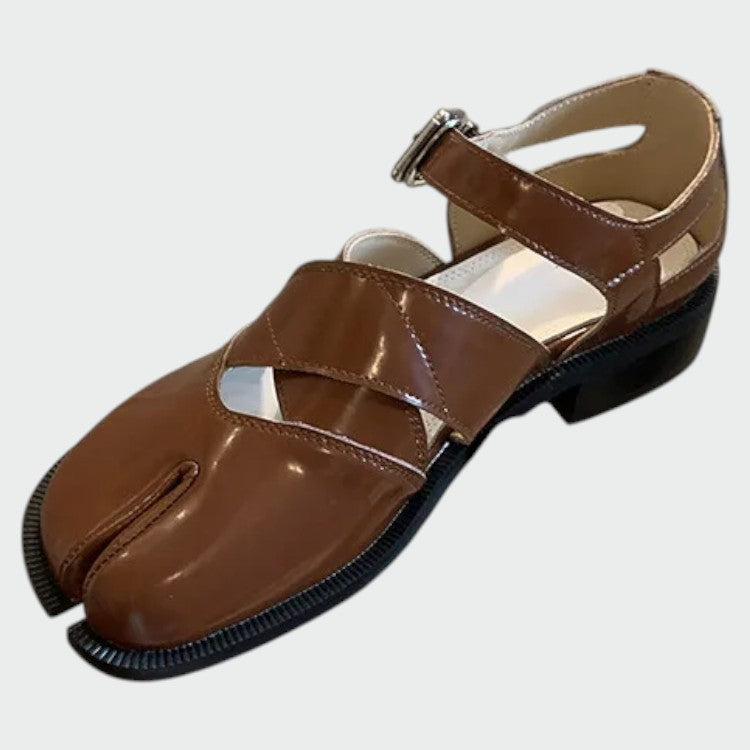 Gaby - Tabi Strap Mary Jane Shoes