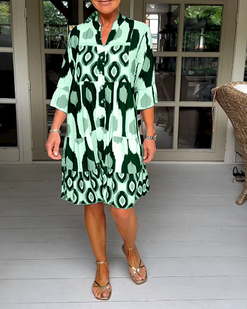 Sophie | Chic Floral Midi Dress