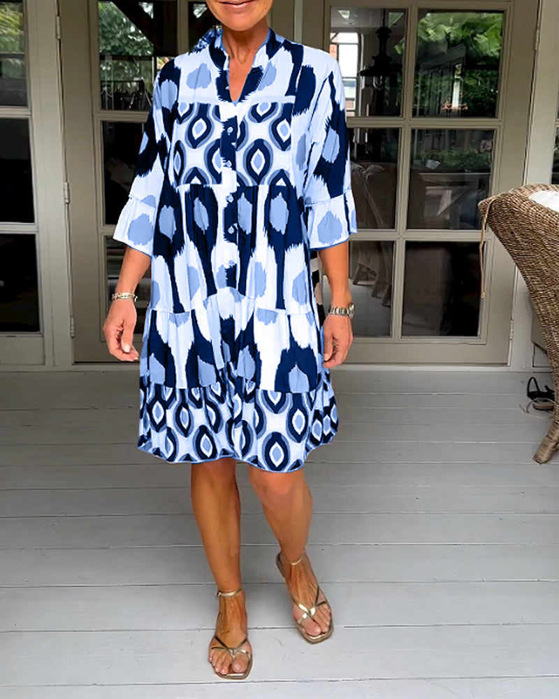 Aria | Chic Floral Midi Dress
