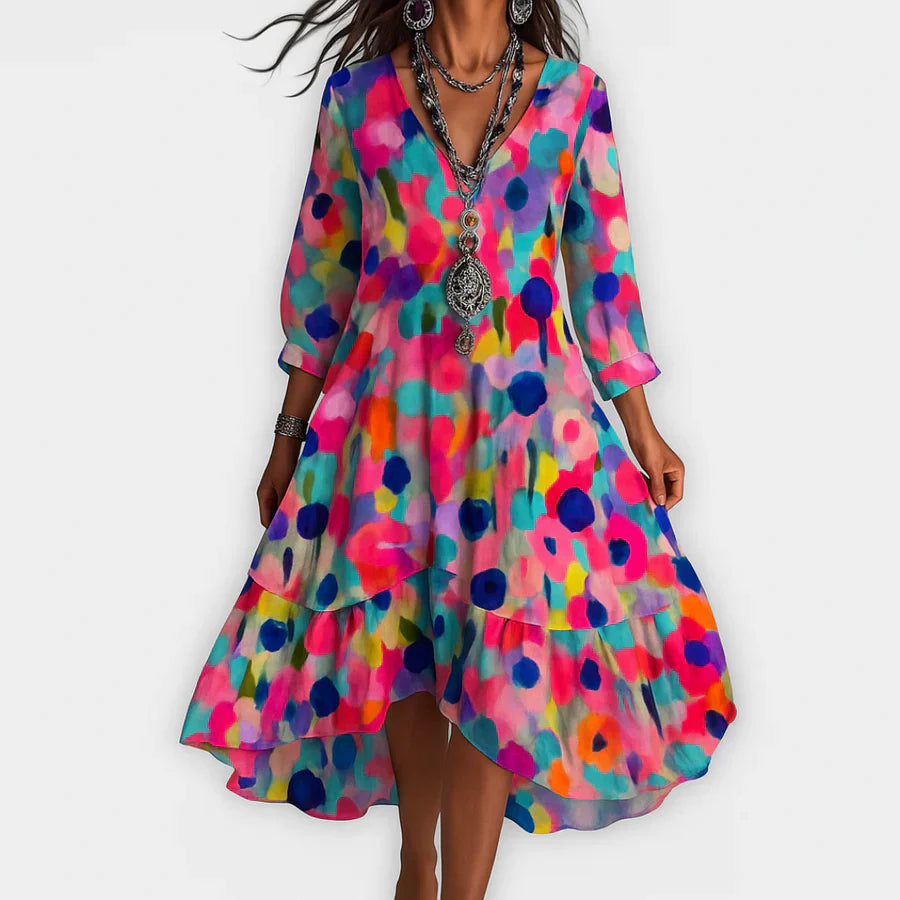 Soraya | Breezy Boho Dress With a Body-Flattering Flow