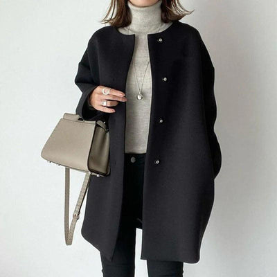 Zoey | Chic and Comfortable Woolen Jacket for Women