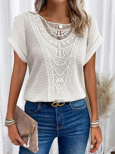 Clio | Elegant Knitted Top Featuring Exquisite Details