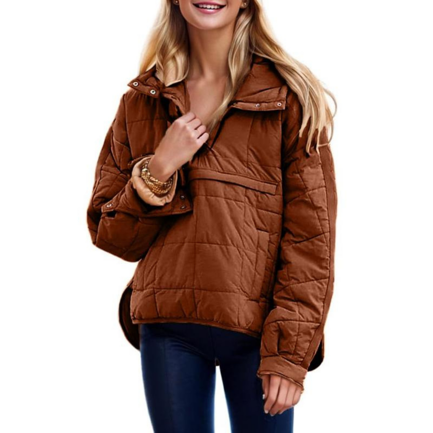 Farrell | Oversized Hooded Pullover Hooded Jacket