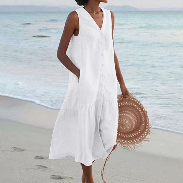 Celi | Stylish Tummy Covering Summer Dress