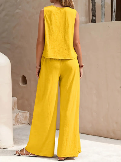Addison | Chic Top and Pants Ensemble