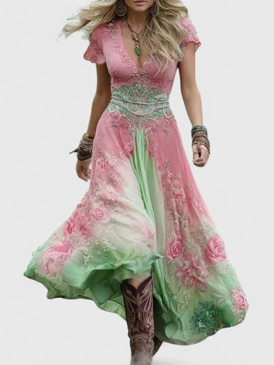 Sydneighh | Elegancka Maxi Sukienka