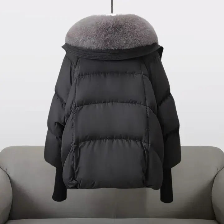 Sophia | Elegant Winter Coat with Plush Fur Collar
