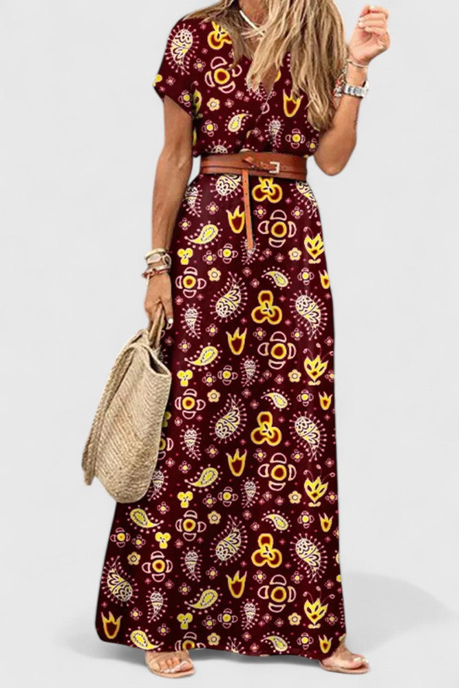 Milaryna - Elegancka Sukienka A-liniowa