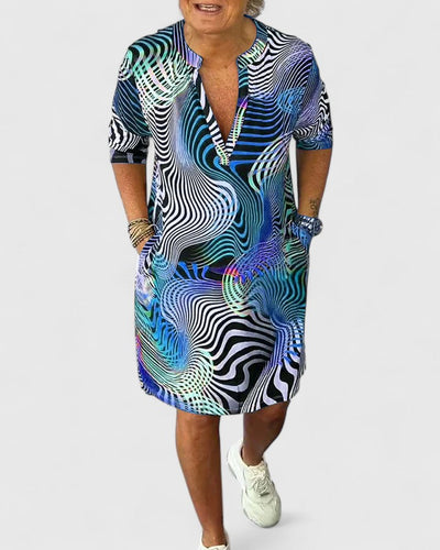 Helinae™ | Stylowa Sukienka z Dekoltem w Kształcie V