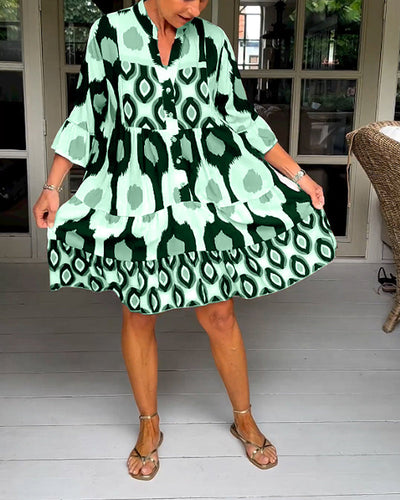 Sophie | Chic Floral Midi Dress