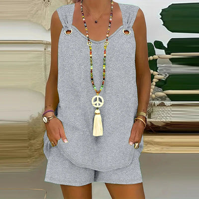 Lina | Chic Top and Shorts Ensemble