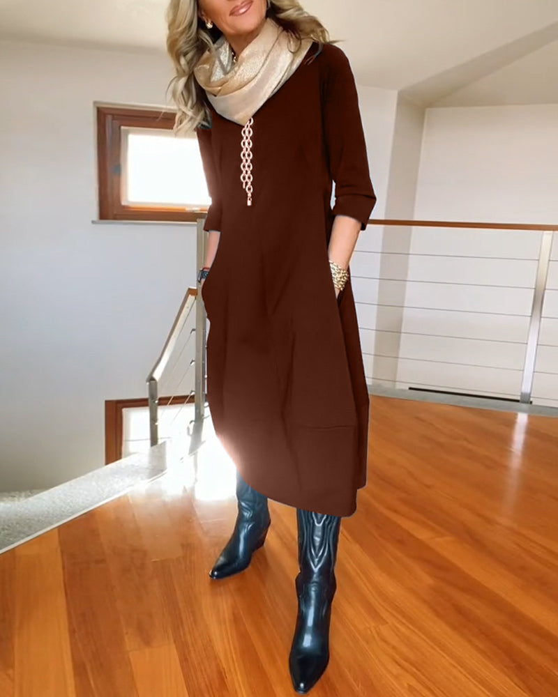 Sophia | Exquisite Dress with Artisan Touches