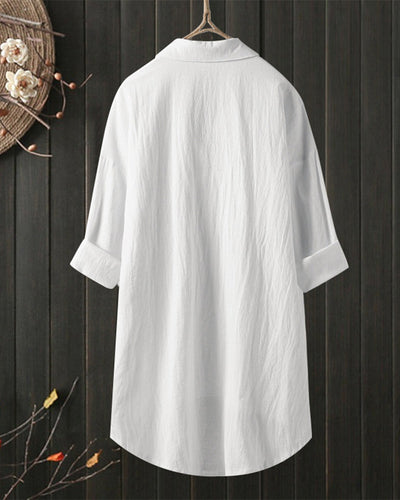 Sophia | Relaxed Fit Solid Color Top