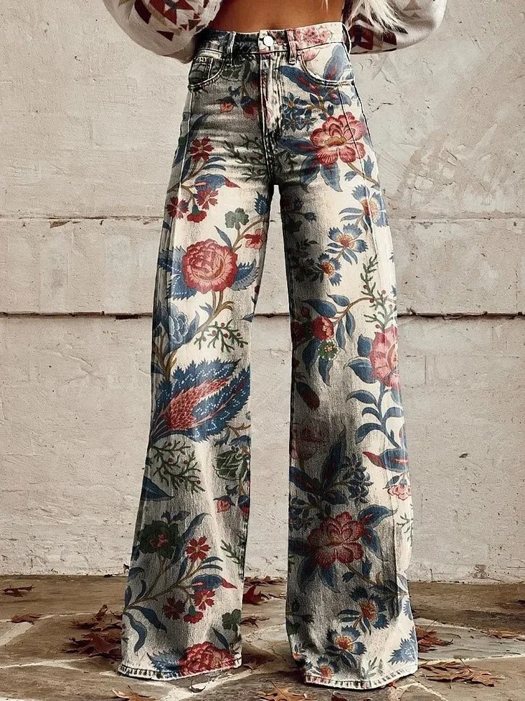 Luna | Wide Leg High Waisted Pants