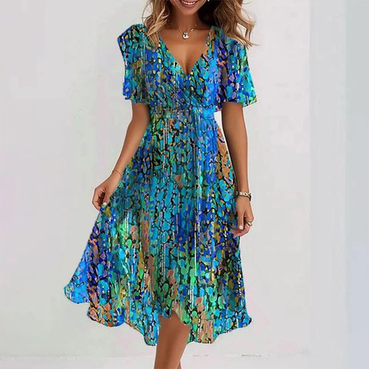 Jade | Elegant Summer Wrap Dress