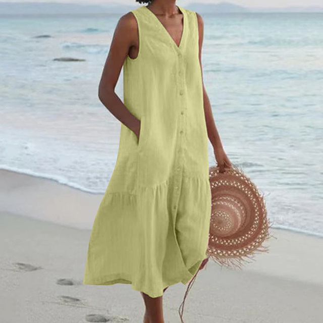 Celi | Stylish Tummy Covering Summer Dress