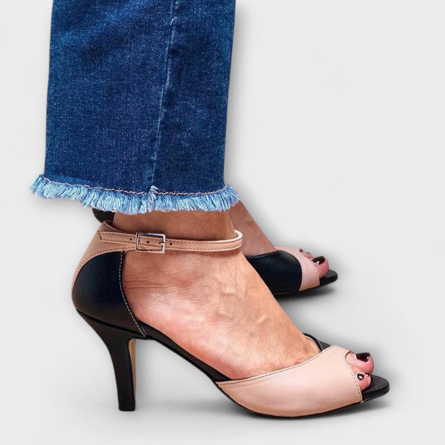 Noirella | Elegant Heels with Strap
