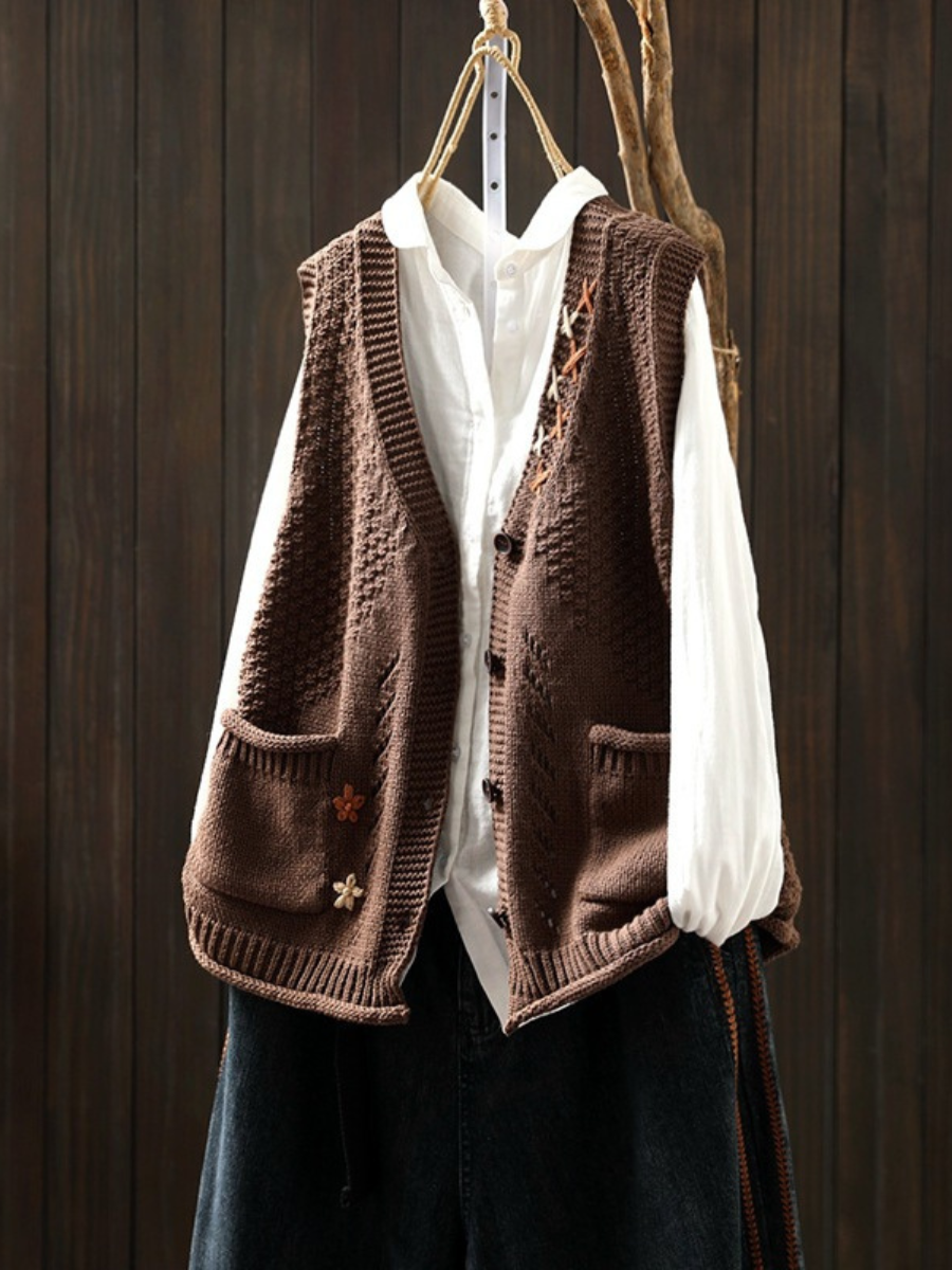 FLORIANNE - Knitted Vest