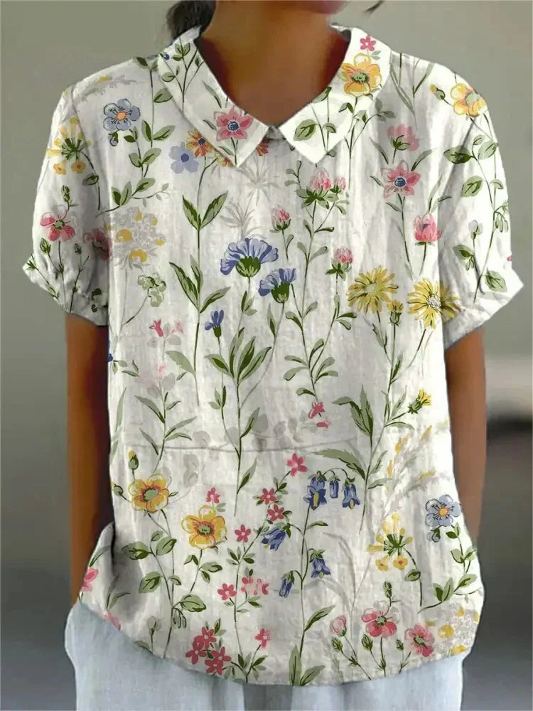 Lily | Chic Floral Blouse