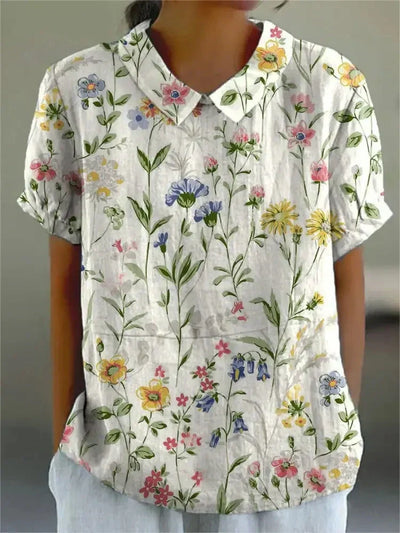 Lily | Chic Floral Blouse