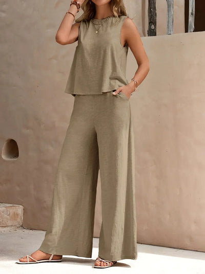 Addison | Chic Top and Pants Ensemble
