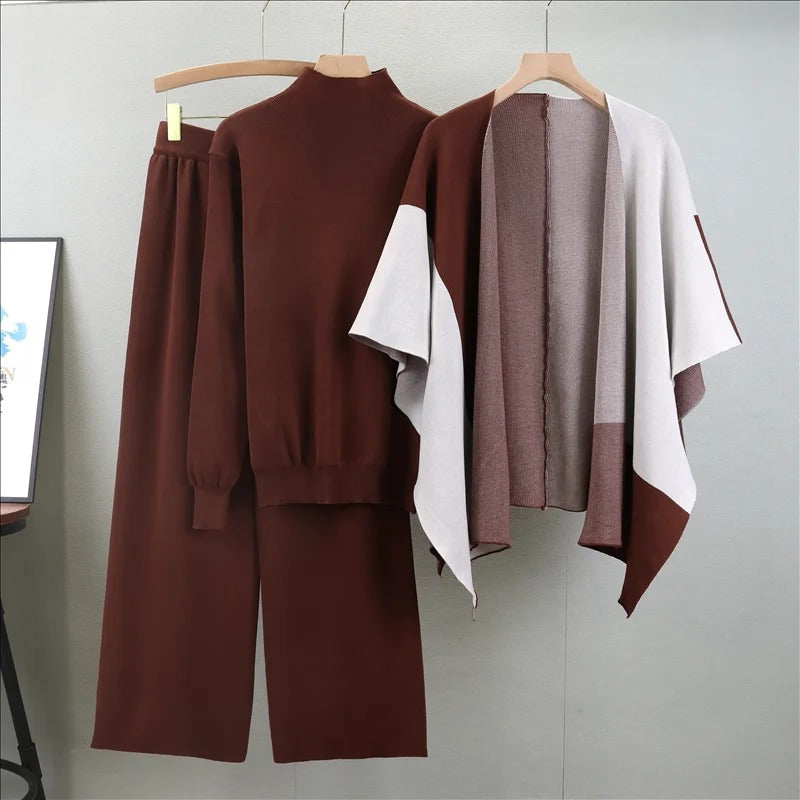 Alyssa | Chic Knitted Three-Piece Set