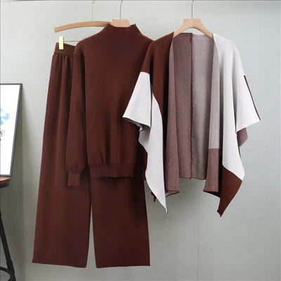 Alyssa | Chic Knitted Three-Piece Set