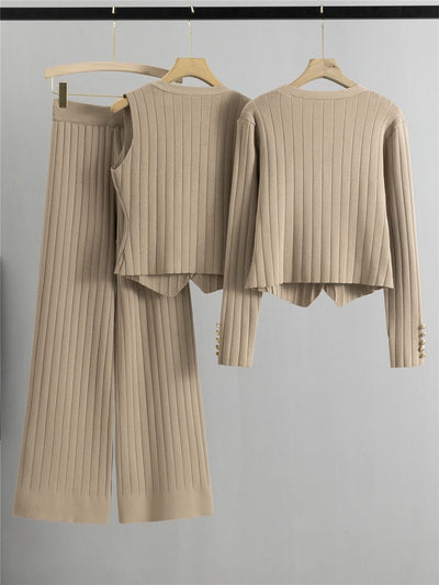 Isabella | Chic Knitted Vest Co-Ord Set