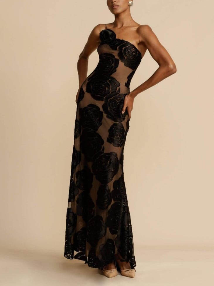 Alice | Flower Maxi Dress